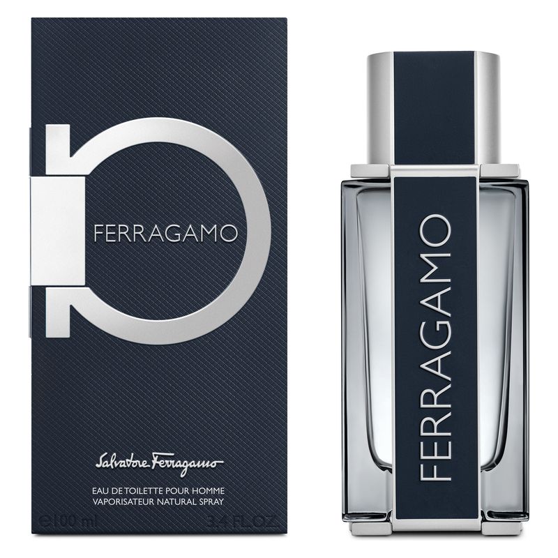 Salvatore Ferragamo Ferragamo, Eau de Toilette Uomo, 100 ml Spray, Profumo maschile Aromatico Fougère