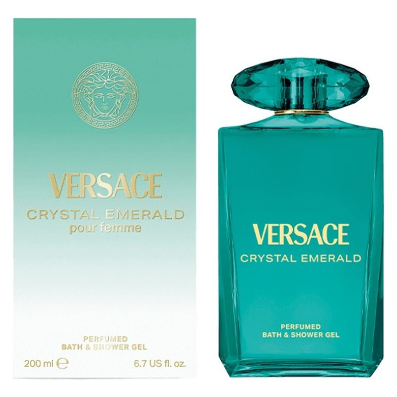 Versace - CRYSTAL EMERALD POUR FEMME PERFUMED BATH & SHOWER GEL Versace - CRYSTAL EMERALD POUR FEMME PERFUMED BATH & SHOWER GEL