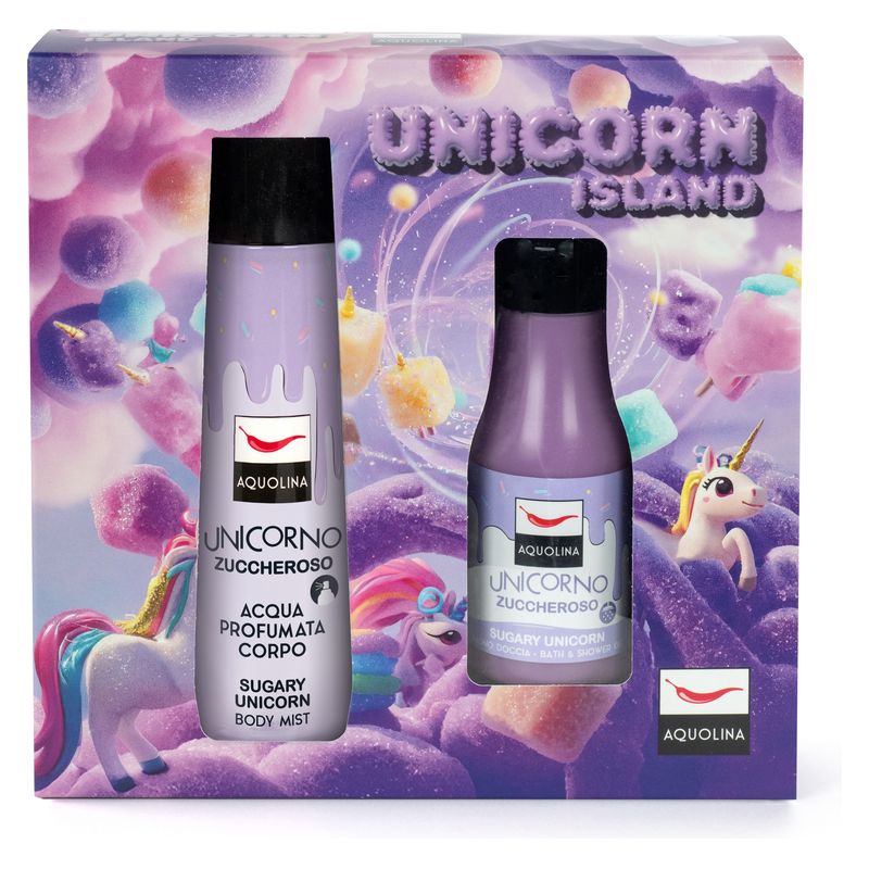Aquolina COFANETTO UNICORN ISLAND UNICORNO ZUCCHEROSO