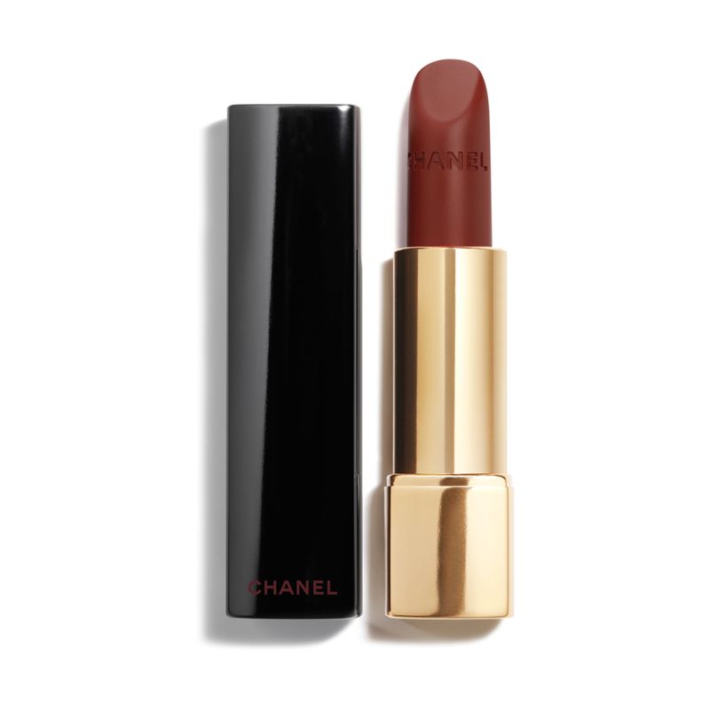 CHANEL - ROUGE ALLURE VELVET ROUGE NOIR CHANEL - ROUGE ALLURE VELVET ROUGE NOIR