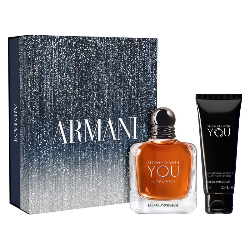 Cofanetto Armani Stronger With You Intensely | VitaComoda