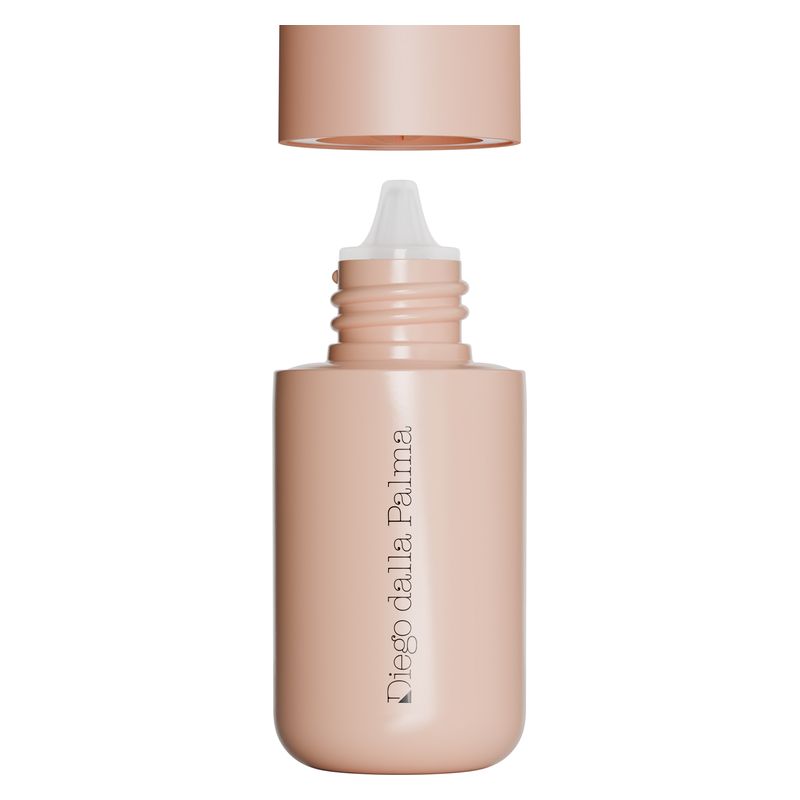Diego dalla Palma Nudissimo Serum Satin Foundation, Fondotinta Fluido SPF 30, Colore 312N, 30 ml, Finish Satinato Idratante a Lunga Tenuta