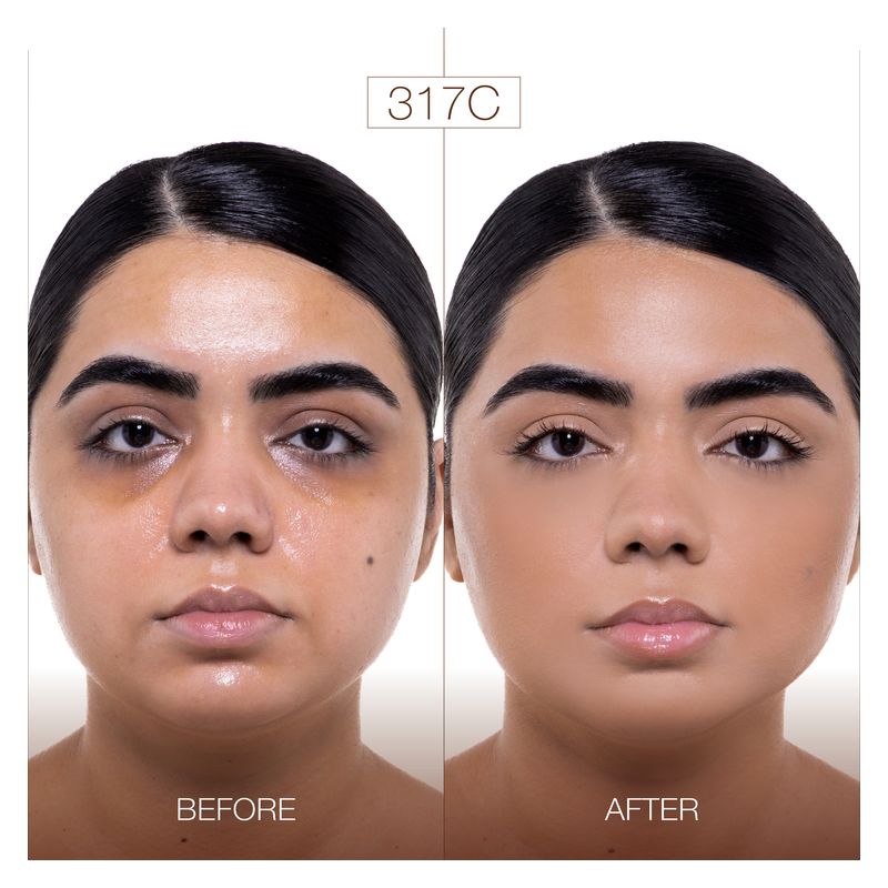 Diego dalla Palma Nudissimo Serum Satin Foundation, Fondotinta Fluido Donna con SPF 30, 30 ml, Colore 317C Beige Scuro, Idratante a Lunga Tenuta