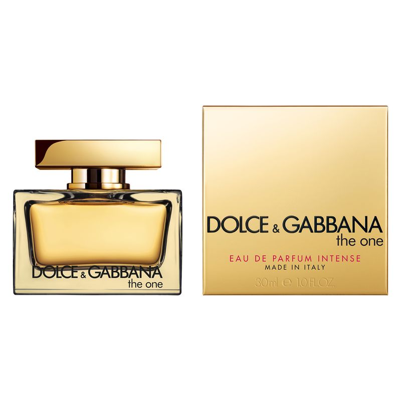 Dolce & Gabbana The One Eau de Parfum Intense Donna, 30 ml Spray, Profumo Ambrato Floreale con Vaniglia, Gelsomino e Pepe Rosa