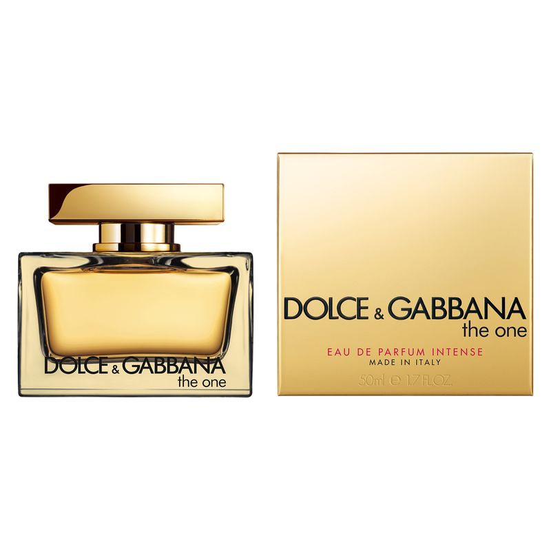 Dolce & Gabbana The One Eau De Parfum Intense, Profumo Donna, 50 ml Spray, Fragranza Ambrato Floreale, Intensa, audace e persistente per una donna audace