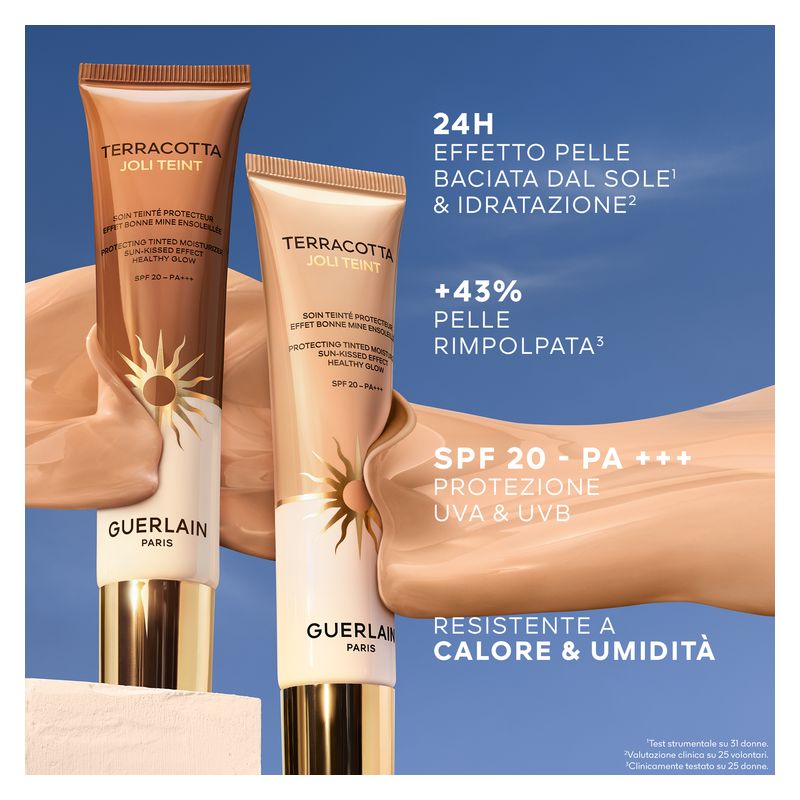 Guerlain - TERRACOTTA JOLI TEINT SPF 20 - CREMA COLORATA EFFETTO PELLE BACIATA DAL SOLE