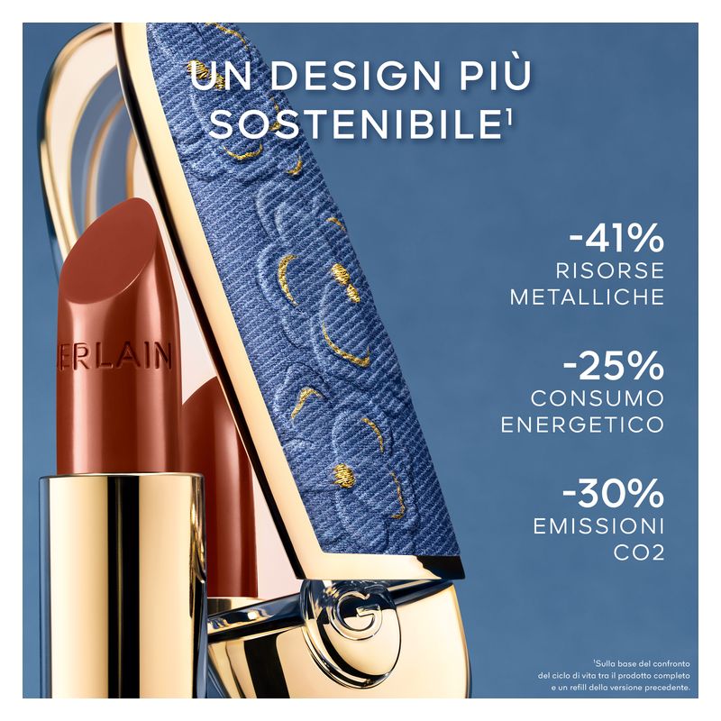 Guerlain - Rouge G De Guerlain La Cover Con Doppio Specchio - COLLEZIONE BLOOMING DENIM