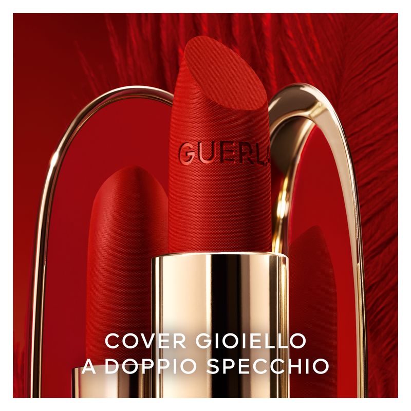 Guerlain - Rouge G De Guerlain La Cover Con Doppio Specchio - COLLEZIONE BLOOMING DENIM