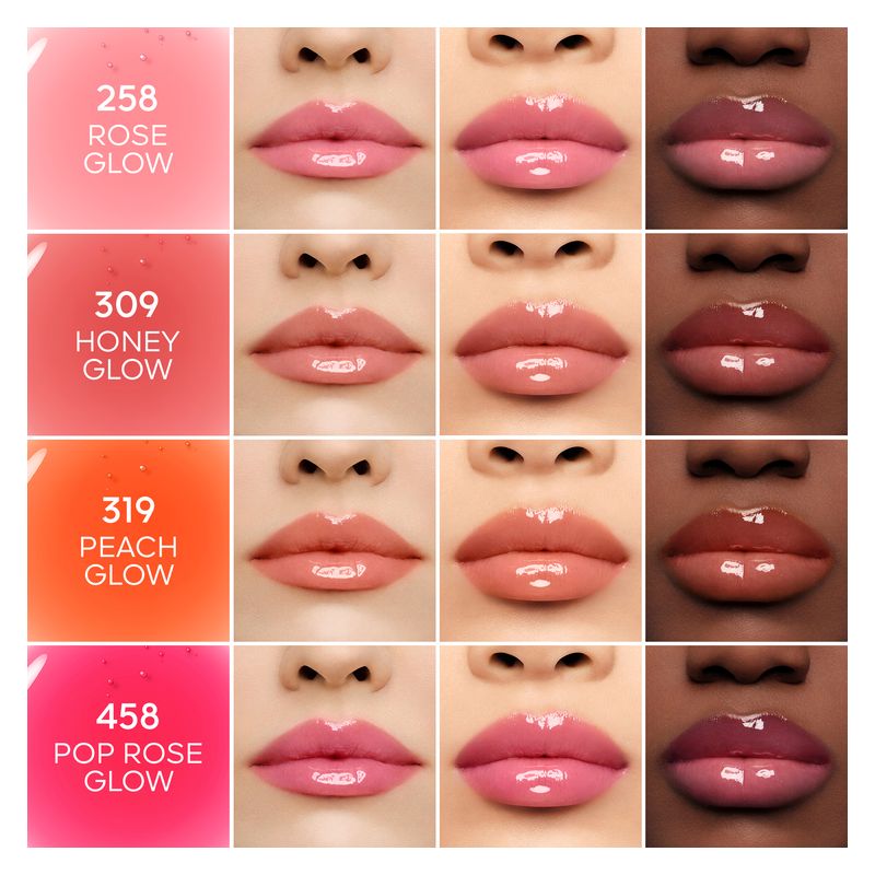 Guerlain KissKiss Bee Glow Oil, Olio Labbra Colorato Idratante, 878 Dahlia Glow, 9,5 ml, Effetto Volumizzante e Brillantezza 3D, Lip Oil con Miele Guerlain KissKiss Bee Glow Oil, Olio Labbra Colorato Idratante, 878 Dahlia Glow, 9,5 ml, Effetto Volumizzante e Brillantezza 3D, Lip Oil con Miele