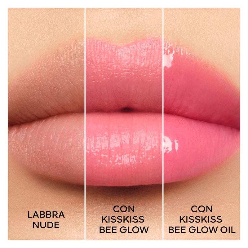 Guerlain KissKiss Bee Glow Oil, Olio Labbra Colorato Idratante, 878 Dahlia Glow, 9,5 ml, Effetto Volumizzante e Brillantezza 3D, Lip Oil con Miele Guerlain KissKiss Bee Glow Oil, Olio Labbra Colorato Idratante, 878 Dahlia Glow, 9,5 ml, Effetto Volumizzante e Brillantezza 3D, Lip Oil con Miele