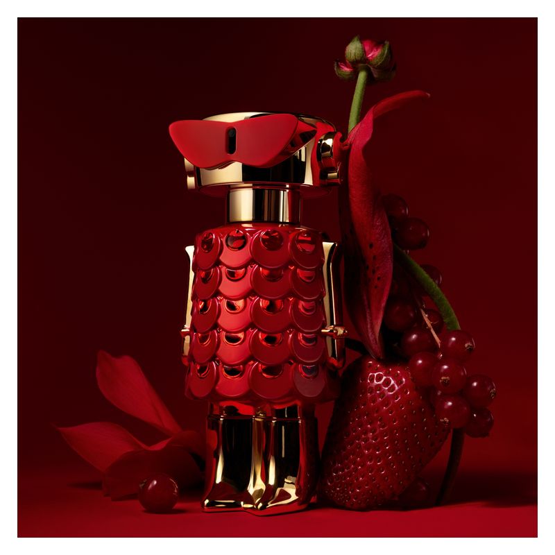 Rabanne Fame In Love, Parfum Elixir Donna, 30 ml Spray, Profumo Floreale Fruttato con note di Fragola, Gelsomino e Vaniglia, Intenso e a Lunga Durata