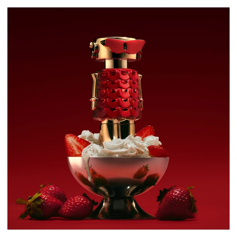 Rabanne Fame In Love, Parfum Elixir Donna, 30 ml Spray, Profumo Floreale Fruttato con note di Fragola, Gelsomino e Vaniglia, Intenso e a Lunga Durata