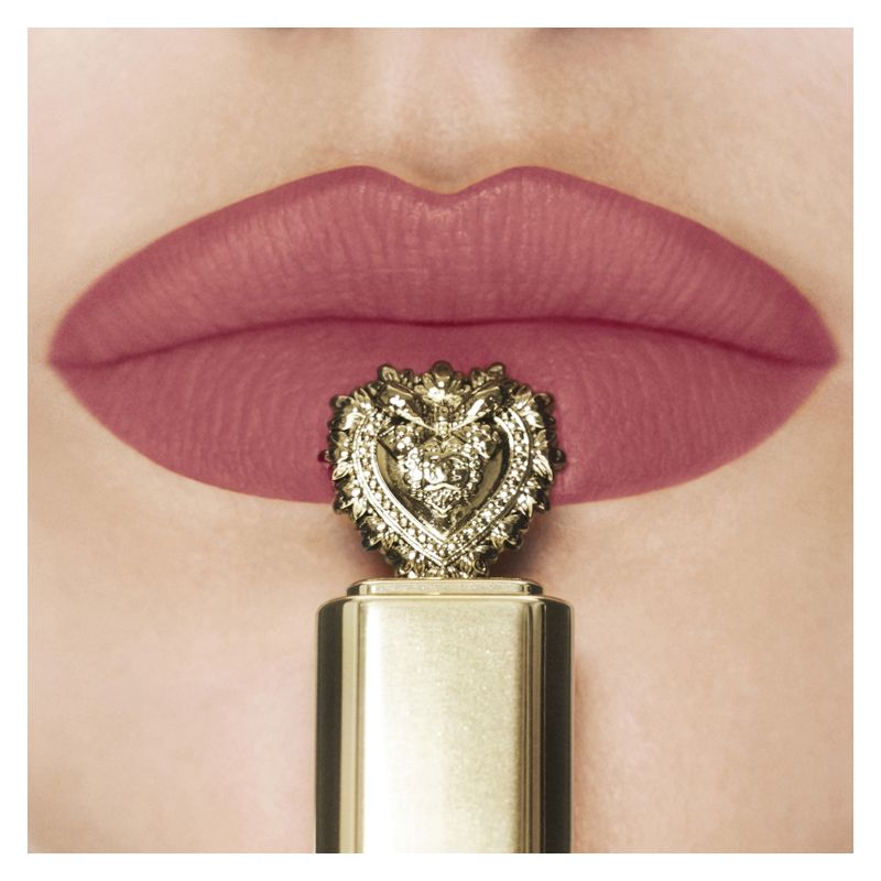 Dolce & Gabbana Everkiss Liquid Lip, Rossetto Liquido Matte, 215 Passion, 5 ml, Lunga Tenuta fino a 16 ore, No Transfer e Idratante con Avocado