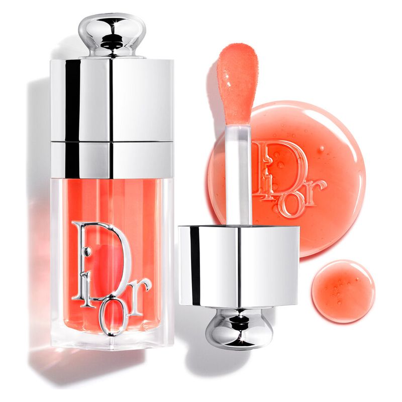 DIOR Dior Addict Lip Glow Oil, Olio Labbra Nutriente Effetto Gloss, Colore 041 Peachy, 6 ml, Finish Brillante, Idratante e Rimpolpante DIOR Dior Addict Lip Glow Oil, Olio Labbra Nutriente Effetto Gloss, Colore 041 Peachy, 6 ml, Finish Brillante, Idratante e Rimpolpante