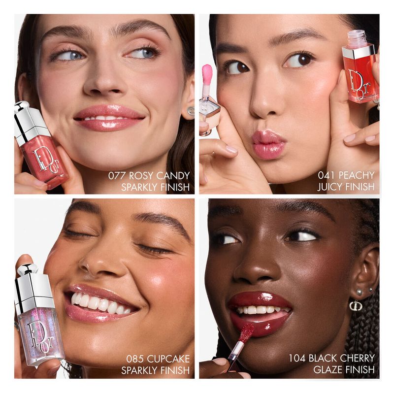 DIOR Dior Addict Lip Glow Oil, Olio Labbra Nutriente Effetto Gloss, Colore 041 Peachy, 6 ml, Finish Brillante, Idratante e Rimpolpante DIOR Dior Addict Lip Glow Oil, Olio Labbra Nutriente Effetto Gloss, Colore 041 Peachy, 6 ml, Finish Brillante, Idratante e Rimpolpante