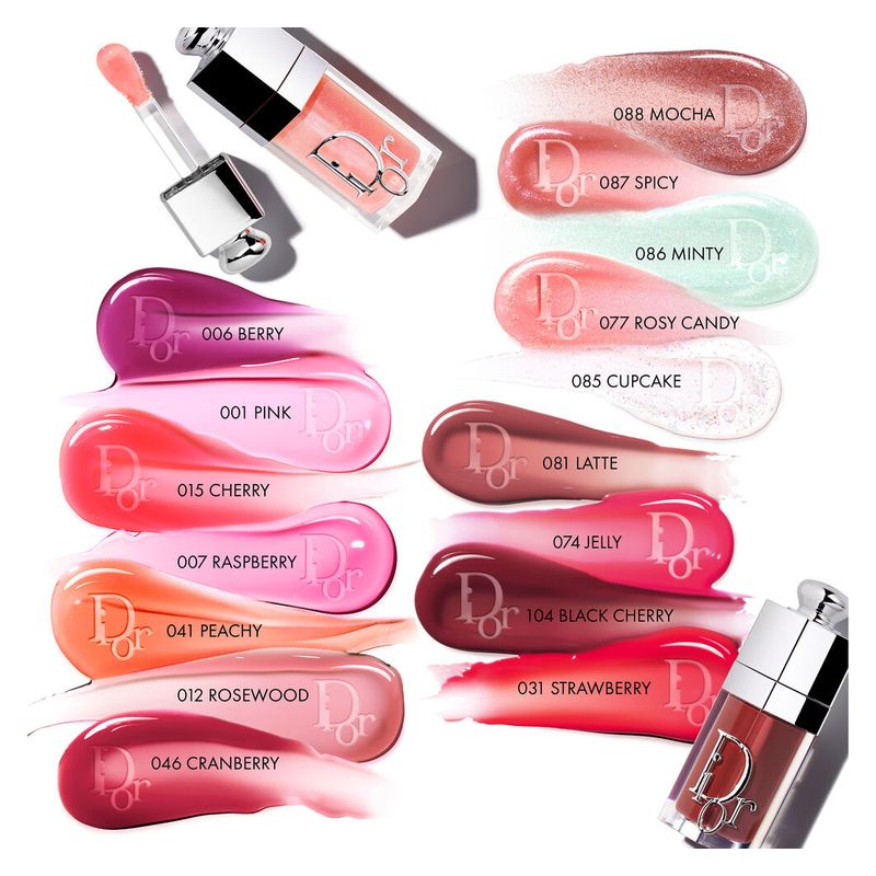 DIOR Dior Addict Lip Glow Oil, Olio Labbra Nutriente Effetto Gloss, Colore 041 Peachy, 6 ml, Finish Brillante, Idratante e Rimpolpante DIOR Dior Addict Lip Glow Oil, Olio Labbra Nutriente Effetto Gloss, Colore 041 Peachy, 6 ml, Finish Brillante, Idratante e Rimpolpante