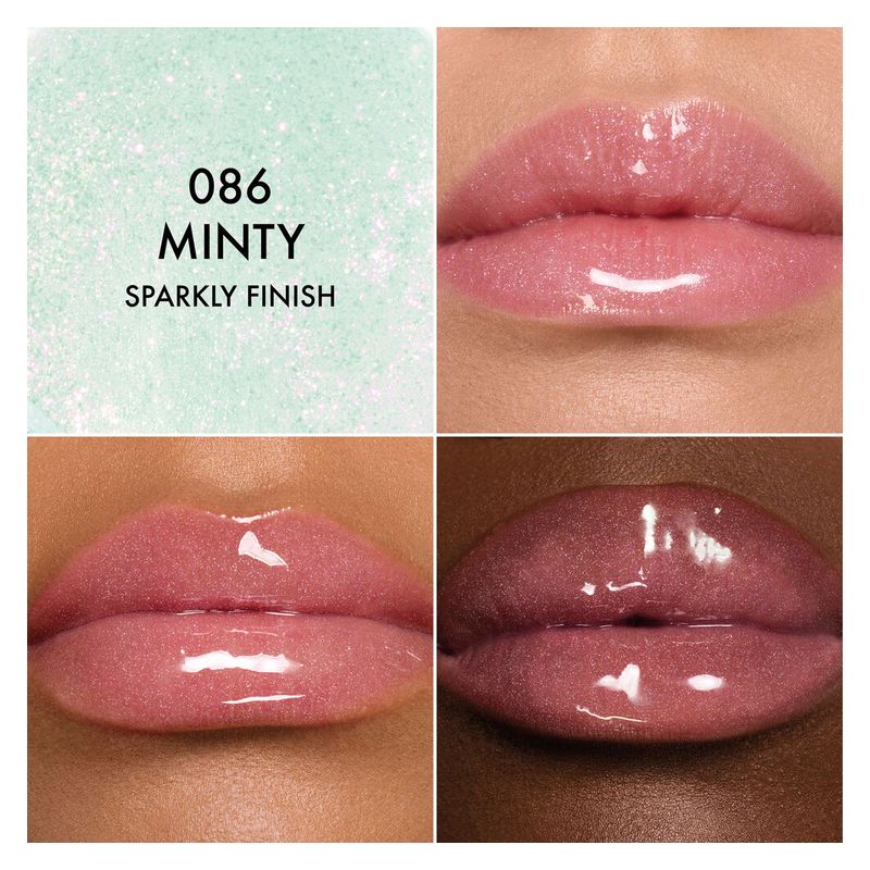 DIOR Addict Lip Glow Oil, Olio Labbra Gloss Idratante, Donna, 6 ml, 086 Minty, Finish ultra brillante, Lucidalabbra effetto specchio e nutriente DIOR Addict Lip Glow Oil, Olio Labbra Gloss Idratante, Donna, 6 ml, 086 Minty, Finish ultra brillante, Lucidalabbra effetto specchio e nutriente