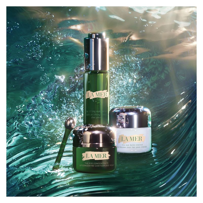 LA MER The Eye Balm Intense, Balsamo Contorno Occhi Anti-Borse e Gonfiore, 15 ml, Trattamento Levigante e Idratante con Miracle Broth™