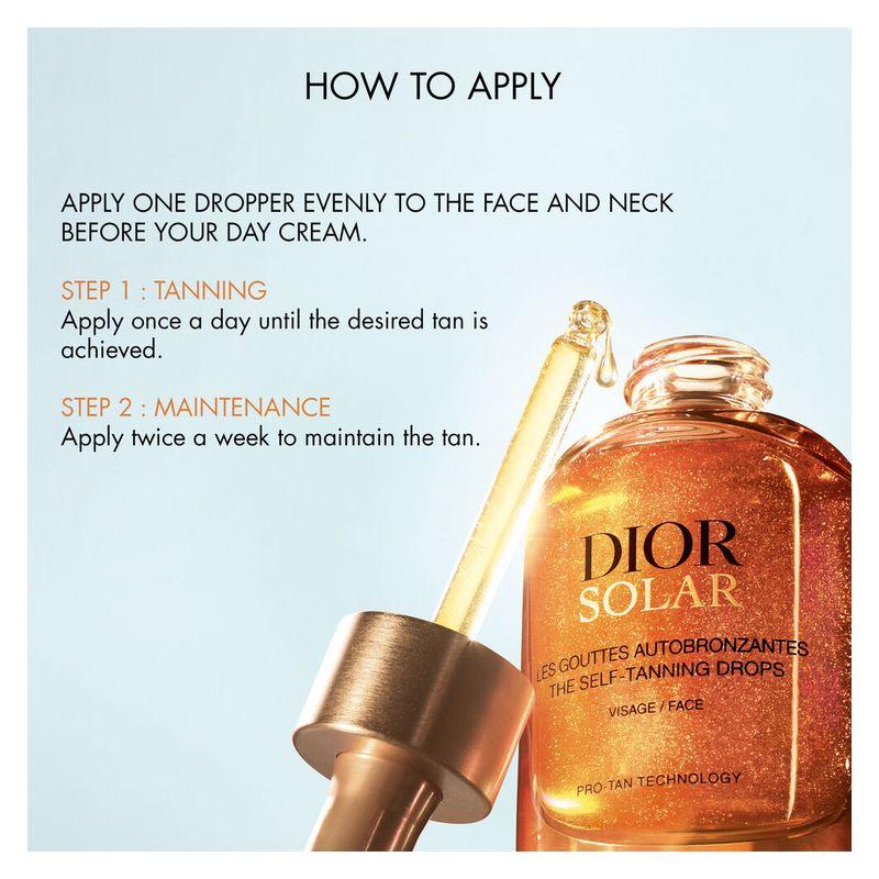 DIOR - Dior Solar Les Gouttes Autobronzantes - Gocce autoabbronzanti viso e collo DIOR - Dior Solar Les Gouttes Autobronzantes - Gocce autoabbronzanti viso e collo