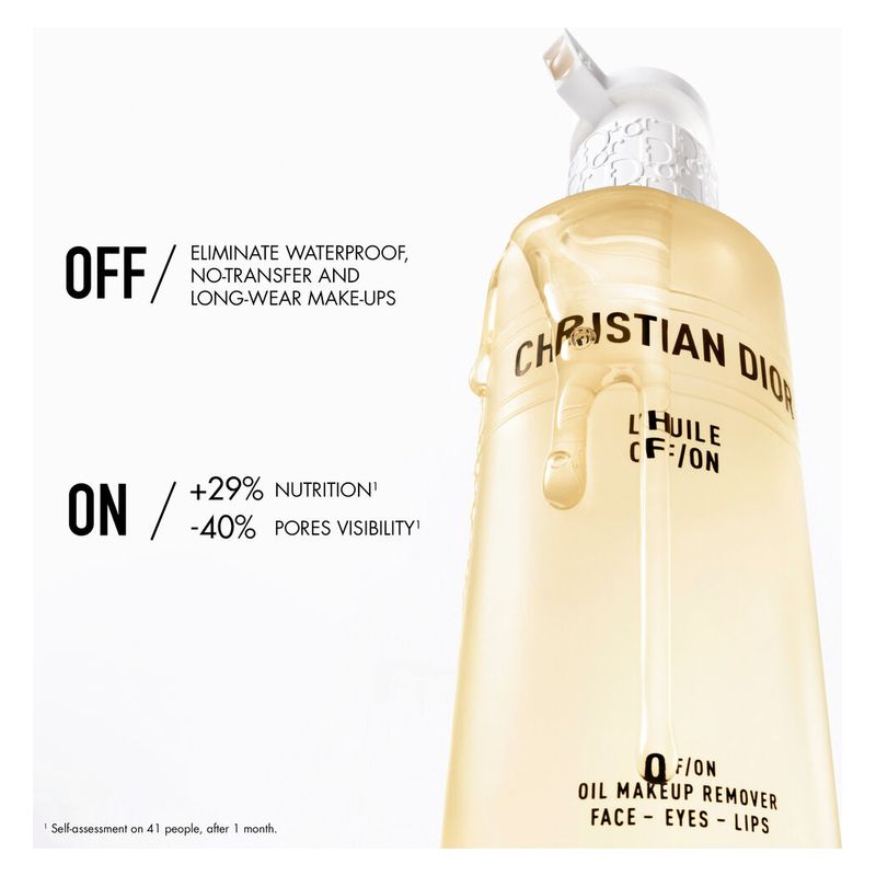 DIOR - L’Huile OFF/ON - Olio struccante viso, occhi e labbra DIOR - L’Huile OFF/ON - Olio struccante viso, occhi e labbra