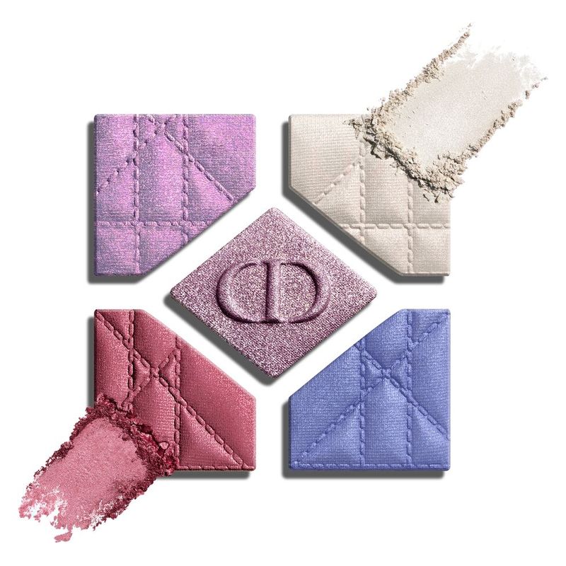 DIOR Diorshow 5 Couleurs, Palette Ombretti Occhi, 964 Lilac Tulle, 6.5 g, Lunga Tenuta, Texture Cremosa, Edizione Limitata, Make-Up Professionale