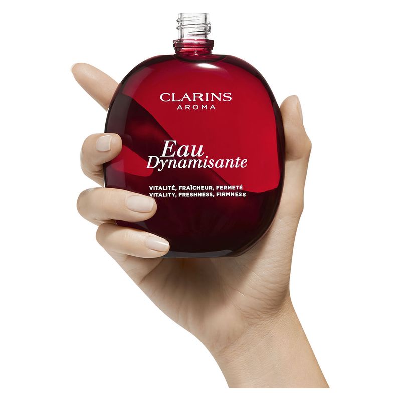 Clarins Aroma Eau Dynamisante, Acqua di Trattamento Unisex, 200 ml Spray, Deodorante Energizzante e Rinfrescante, Profumo Agrumato Aromatico