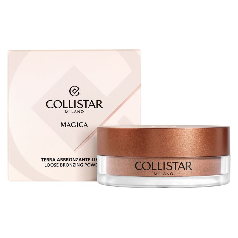 Collistar Magica Terra Abbronzante in Polvere Libera, Bronzer Viso Donna, 10 g, Effetto Luminoso Naturale, per un Colorito Sano e Abbronzato