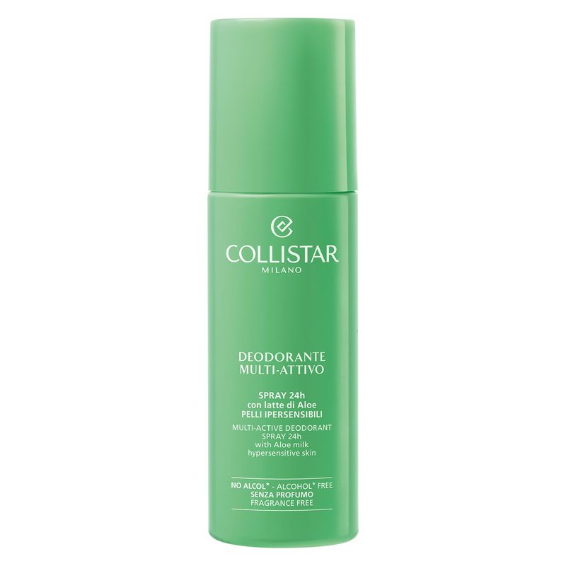 Collistar - DEODORANTE MULTI-ATTIVO SPRAY 24H CON LATTE DI ALOE PELLI IPERSENSIBILI Collistar - DEODORANTE MULTI-ATTIVO SPRAY 24H CON LATTE DI ALOE PELLI IPERSENSIBILI