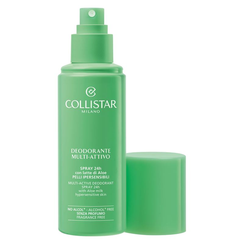 Collistar - DEODORANTE MULTI-ATTIVO SPRAY 24H CON LATTE DI ALOE PELLI IPERSENSIBILI Collistar - DEODORANTE MULTI-ATTIVO SPRAY 24H CON LATTE DI ALOE PELLI IPERSENSIBILI