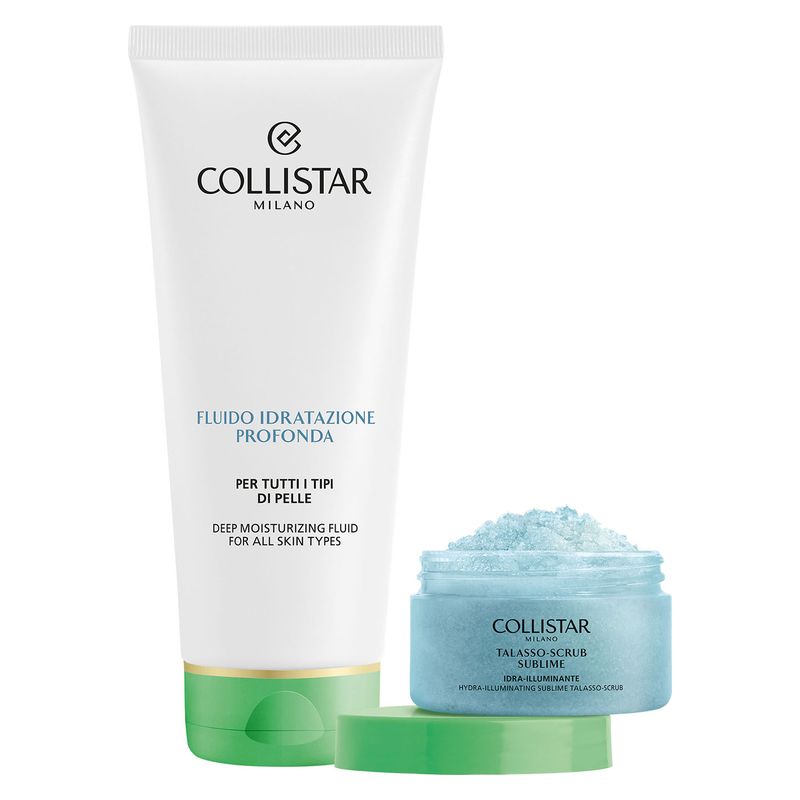 Collistar - COFANETTO FLUIDO IDRATAZIONE PROFONDA + TALASSO SCRUB