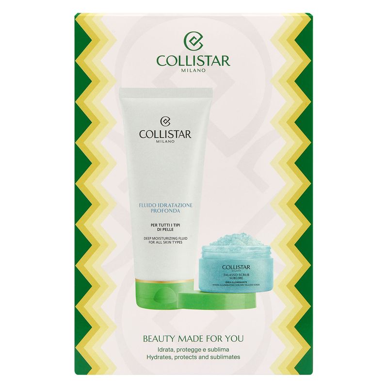 Collistar - COFANETTO FLUIDO IDRATAZIONE PROFONDA + TALASSO SCRUB