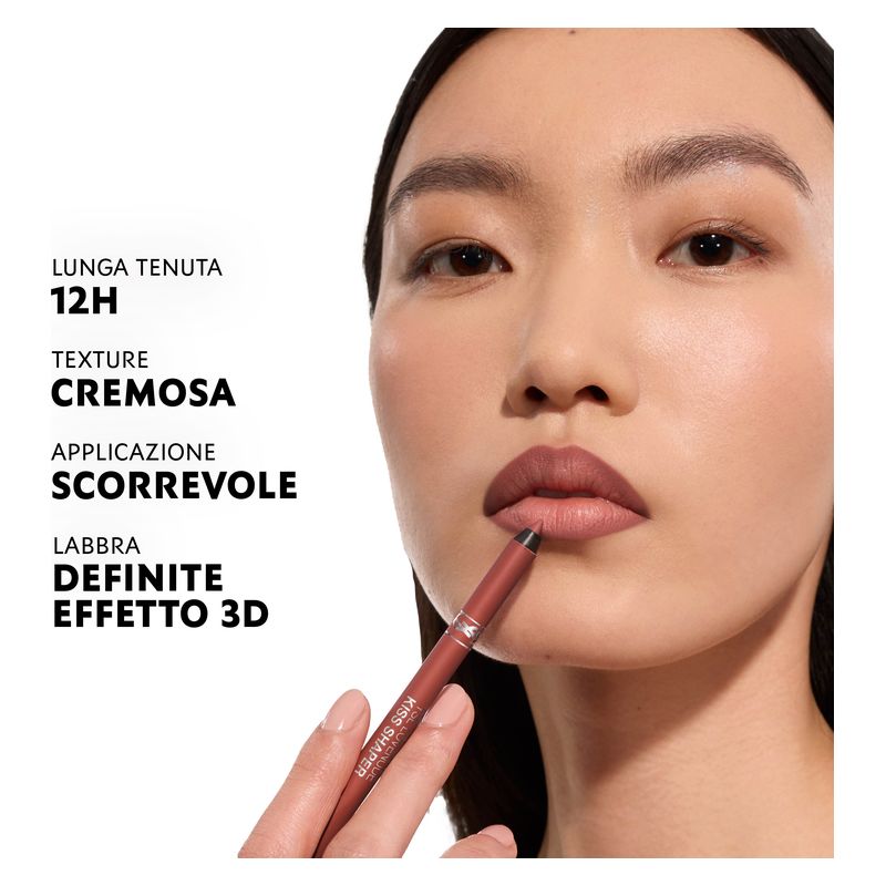 Yves Saint Laurent Lovenude Kiss Shaper, Matita Labbra Modellante a Lunga Tenuta, 1.2 g, Colore 105 Burnt Honey, Finish Soft Matte per Contorno Labbra