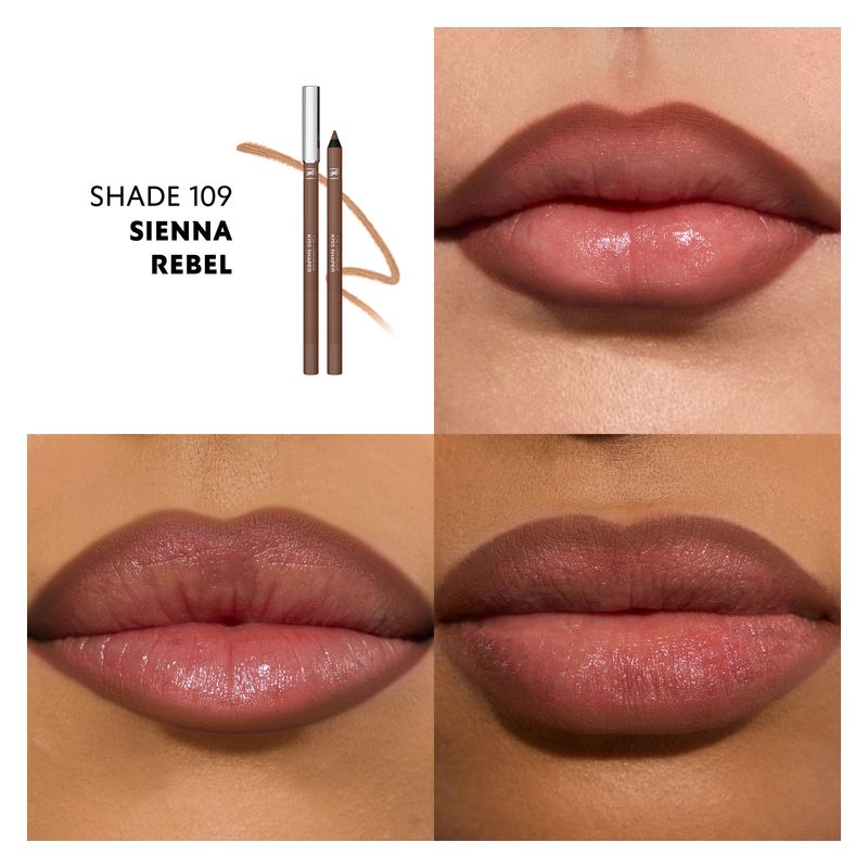 Yves Saint Laurent Lovenude Kiss Shaper, Matita Labbra Modellante Lunga Tenuta, Colore 109 Sienna Rebel, Finish Soft Matte, 1.2 g