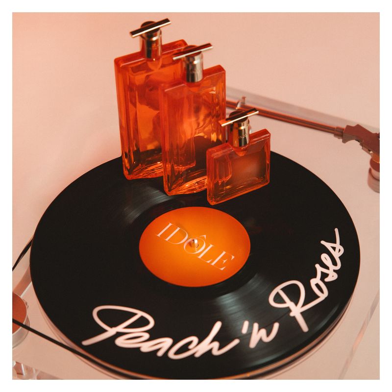 Lancome Idôle Peach'n Roses, Eau de Parfum Fruitée Donna, 25 ml Spray, Profumo Floreale Fruttato con Pesca e Rosa Lancome Idôle Peach'n Roses, Eau de Parfum Fruitée Donna, 25 ml Spray, Profumo Floreale Fruttato con Pesca e Rosa