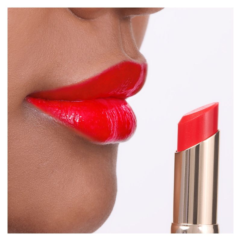 SENSAI Moisture Intense Lipstick (refill), Rossetto Idratante e Luminoso, MI04 Tomato Red, 3.7 g, Lunga Tenuta con Finish Brillante