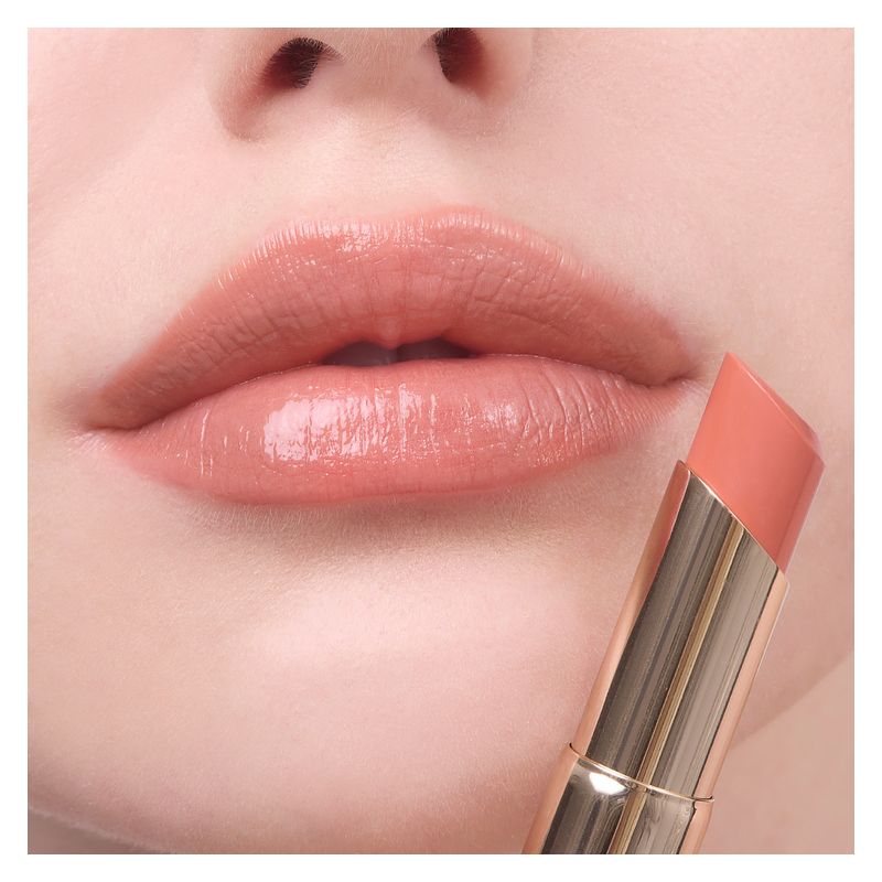 SENSAI Moisture Intense Lipstick (Refill), Rossetto Idratante Lunga Tenuta, 3.7 g, Colore MI07 Coral Beige, Finish Luminoso e Brillante per Labbra