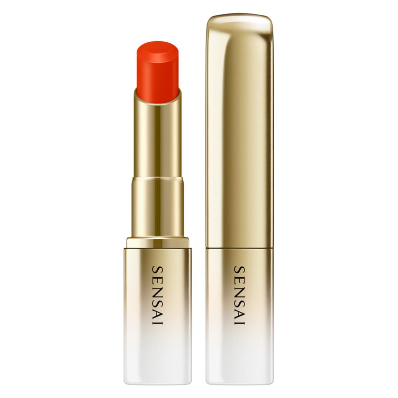 SENSAI Moisture Intense Lipstick Refill, Rossetto Idratante, Colore MI09 Juicy Orange, 3.7 g, Lunga Tenuta e Finish Luminoso SENSAI Moisture Intense Lipstick Refill, Rossetto Idratante, Colore MI09 Juicy Orange, 3.7 g, Lunga Tenuta e Finish Luminoso
