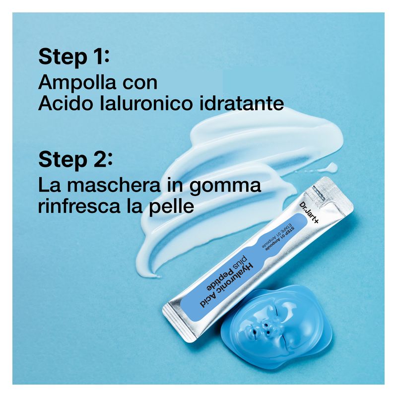 DR.JART+ - Cryo Rubber Moisturizing Hydrogel Mask kit with Hyaluronic Acid