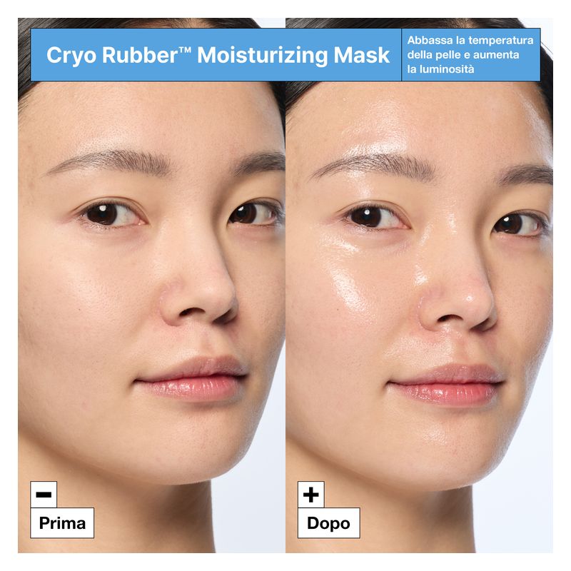 DR.JART+ - Cryo Rubber Moisturizing Hydrogel Mask kit with Hyaluronic Acid