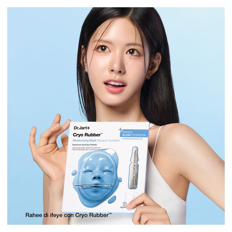 DR.JART+ - Cryo Rubber Moisturizing Hydrogel Mask kit with Hyaluronic Acid