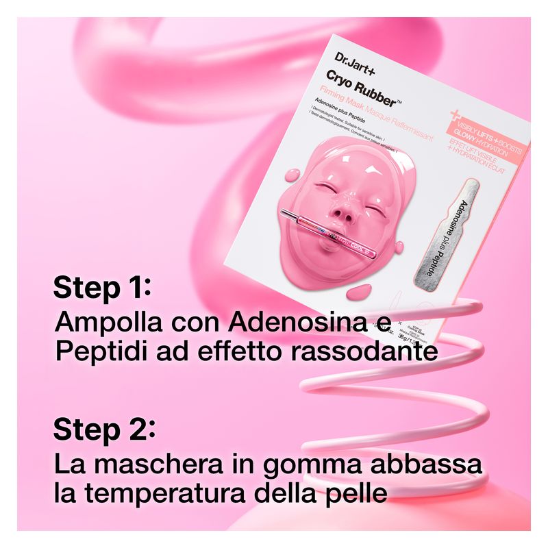 DR.JART+ - Cryo Rubber Firming Hydrogel Mask kit with Adenosine