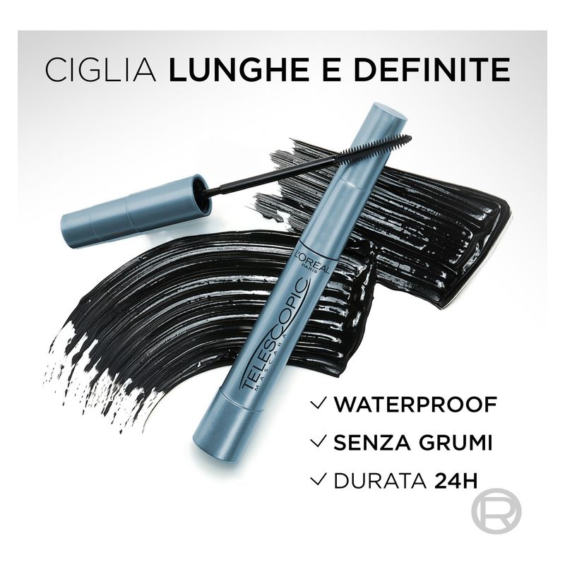 L'Oréal - MASCARA TELESCOPIC WATERPROOF L'Oréal - MASCARA TELESCOPIC WATERPROOF