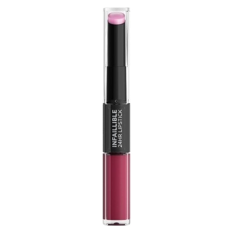 L'Oréal Paris L’Oréal Paris Infaillible 24h Rossetto Long Hold rossetto liquido effetto idratante colore 216 Relentless Rose 5.6 ml