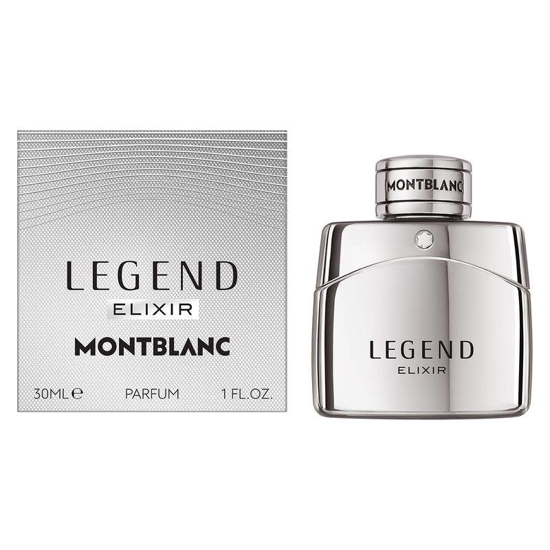 Montblanc Legend Elixir, Parfum Uomo, 30 ml Spray, Fragranza maschile ambrata, fougère e legnosa, Profumo intenso e carismatico
