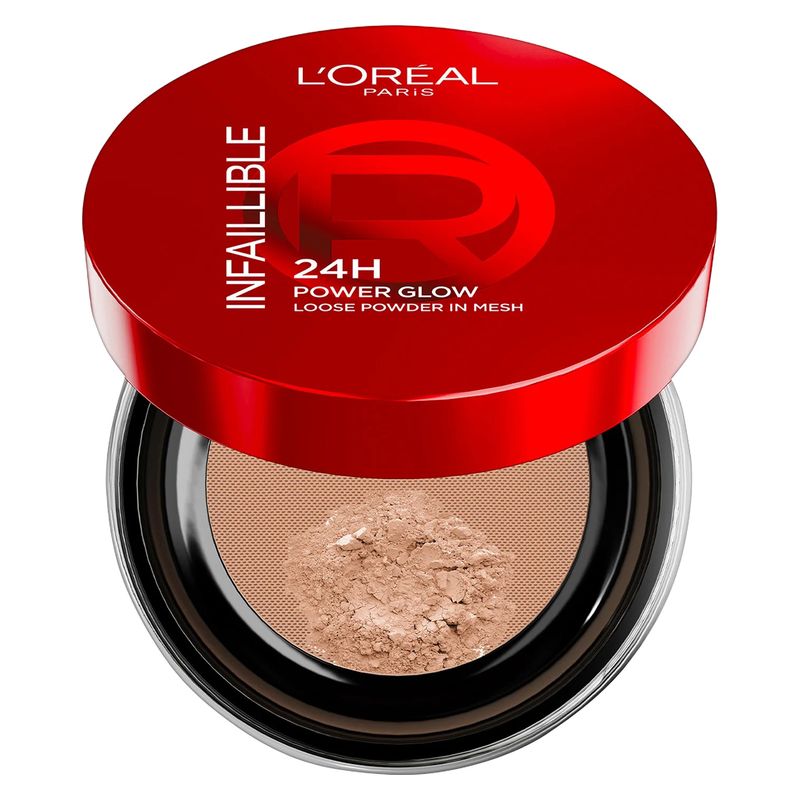 L'Oréal - INFAILLIBLE 24H POWER GLOW - LOOSE POWDER IN MESH L'Oréal - INFAILLIBLE 24H POWER GLOW - LOOSE POWDER IN MESH