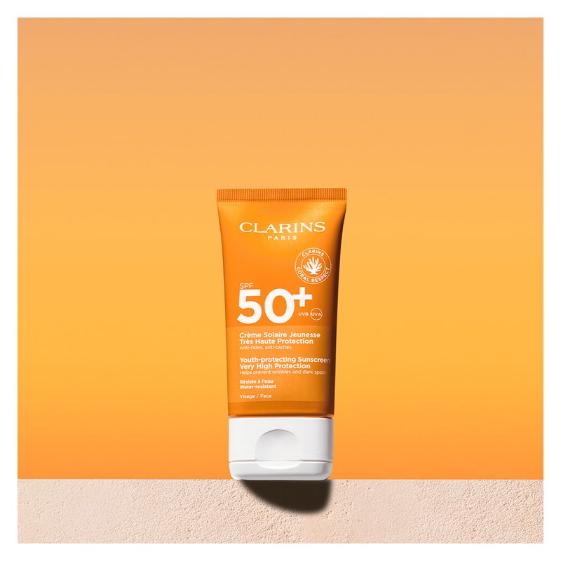 Clarins - CRÈME SOLAIRE JEUNESSE TRÈS HAUTE PROTECTION SPF 50+ - CREMA SOLARE VISO SPF 50+