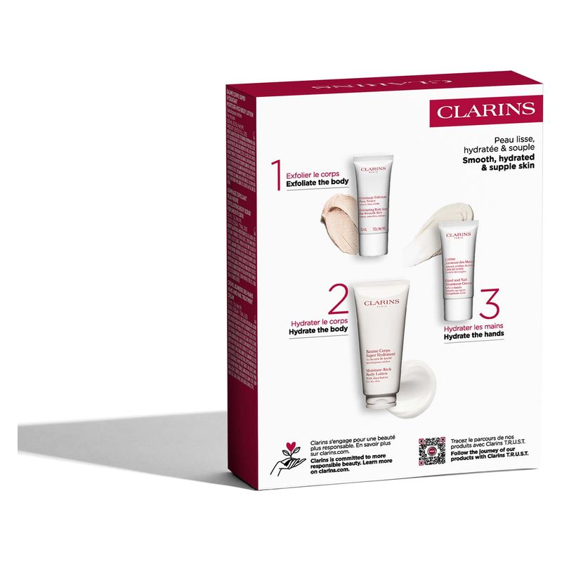 Clarins - COFANETTO ESSENTIELS HYDRATATION & EXFOLIANT CORPS Clarins - COFANETTO ESSENTIELS HYDRATATION & EXFOLIANT CORPS