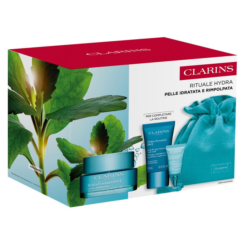 Clarins - COFANETTO RITUALE HYDRA PELLE IDRATATA E RIMPOLPATA
