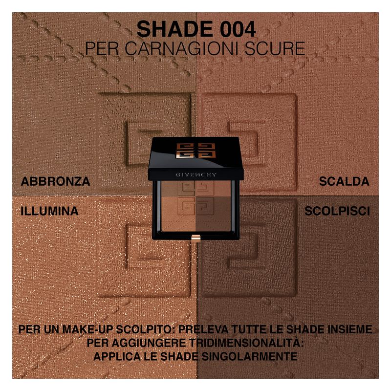 Givenchy - Prisme Libre Bronzing Powder
 - Polvere Abbronzante E Per Contouring In 4-Colori