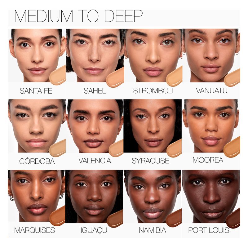 NARS Natural Matte Longwear Foundation, Fondotinta Fluido Donna, 30 ml, M3.5 - VANUATU, Lunga Tenuta e Effetto Opacizzante